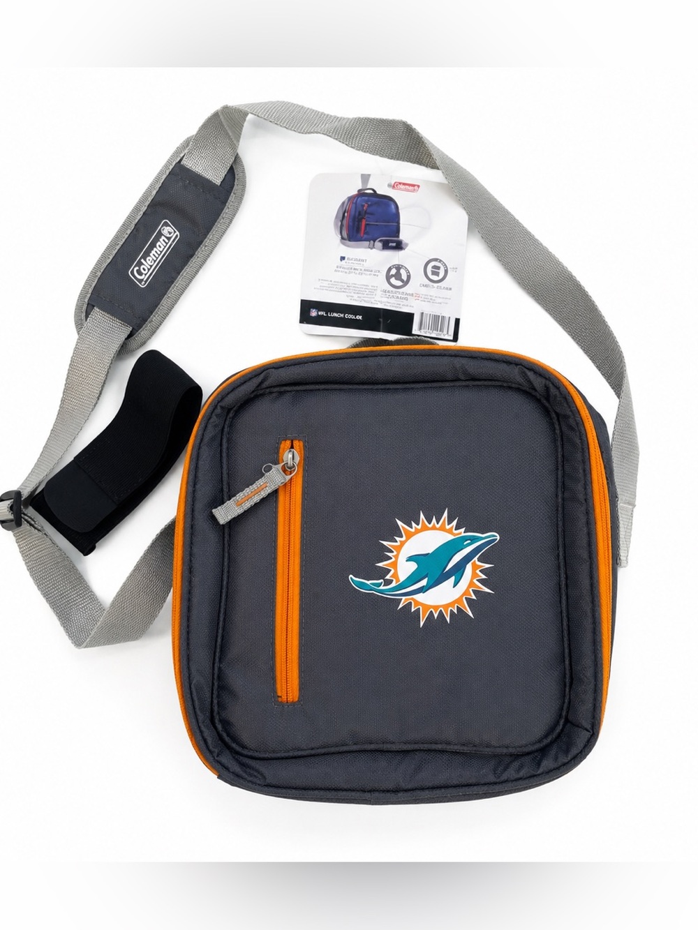 NWT Miami Dolphins insulated lunch bag